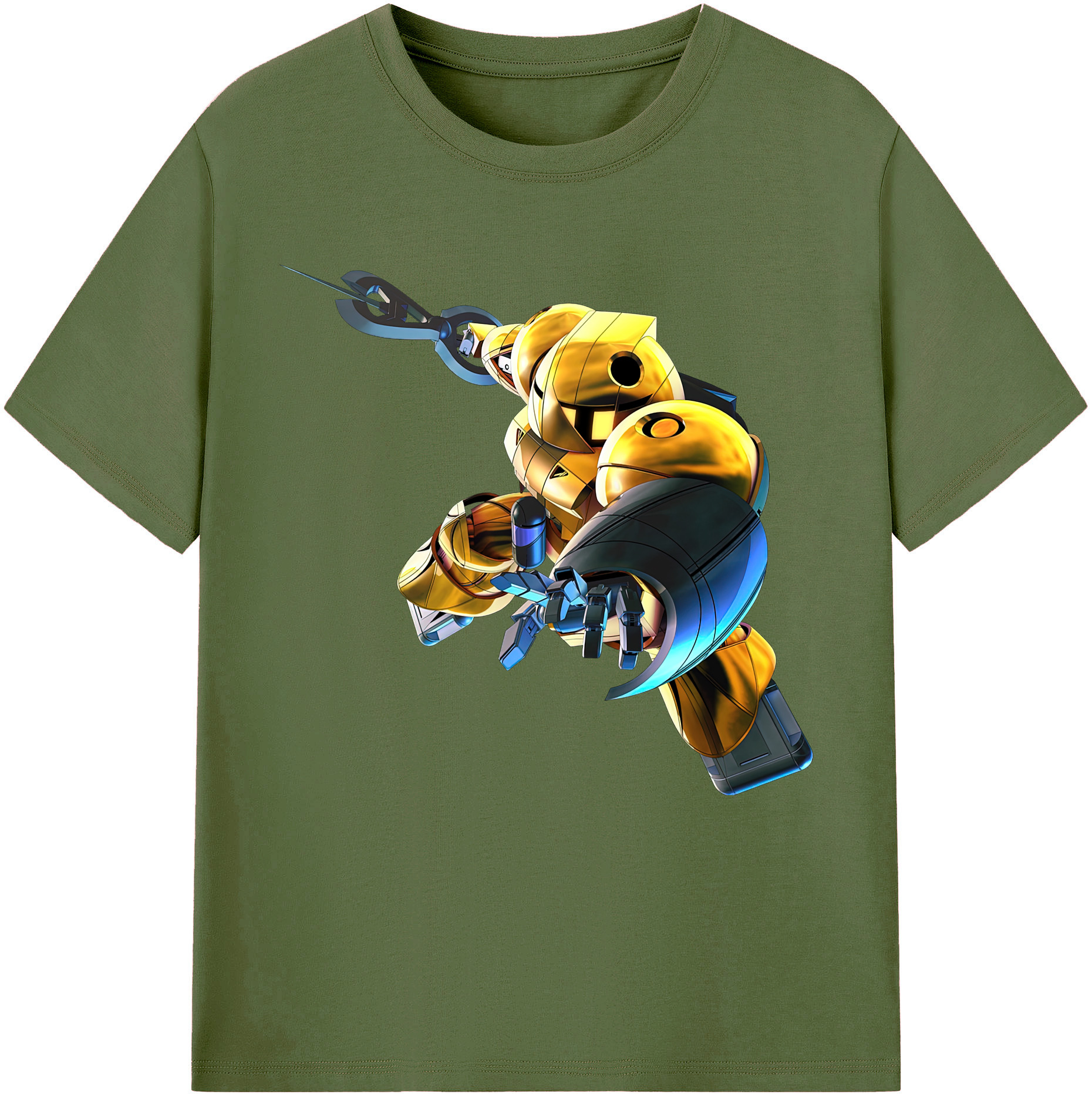 （画像用） 機動戦士ガンダム Mobile Suit Gundam 綿100％半袖Tシャツ（フロントプリント）